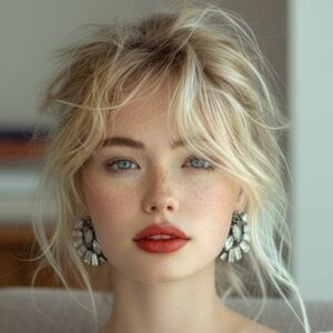 NWT Banana Republic Opal Fan Silver Art Deco Crystal Baguette Earrings